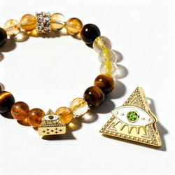 Luminous Guardian Citrine Bracelet