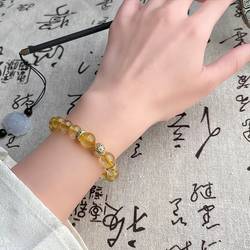 Bracelet en citrine Prosperity Flow