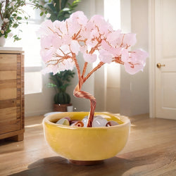 Radiate Love - Rose Quartz Feng Shui Tree