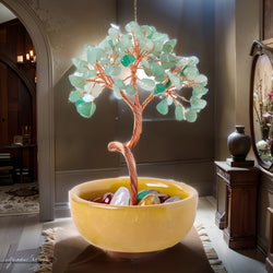 Arbre en pierre de jade Feng Shui de réussite